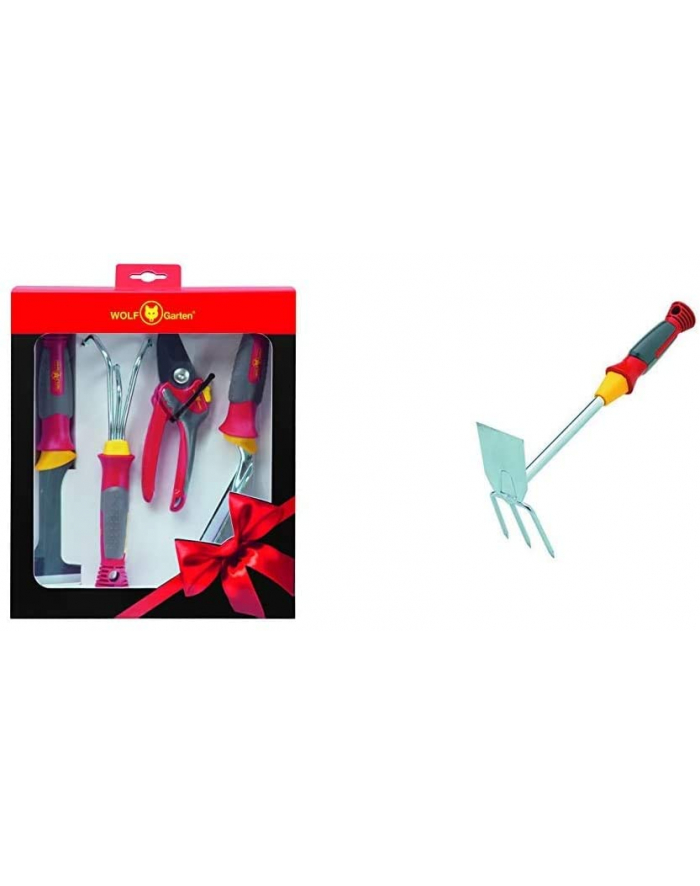 WOLF-Garten gift set P261, garden set (red/grey, 4 pieces) główny