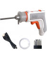 Kolor: CZARNY+decker Black'Decker HEXDRIVER, cordless furniture screwdriver BCRTA01 (Kolor: BIAŁY/orange, 3.6 volts) - nr 1