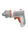 Kolor: CZARNY+decker Black'Decker HEXDRIVER, cordless furniture screwdriver BCRTA01 (Kolor: BIAŁY/orange, 3.6 volts) - nr 5