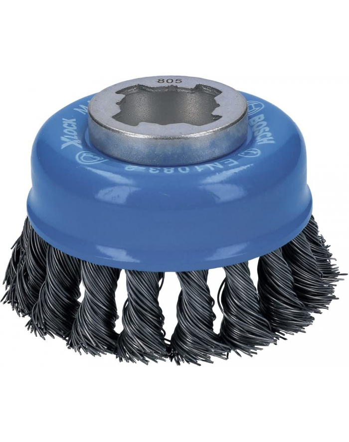 bosch powertools Bosch X-LOCK cup brush Heavy for Metal 75mm, knotted (O 75mm, 0.5mm wire) główny