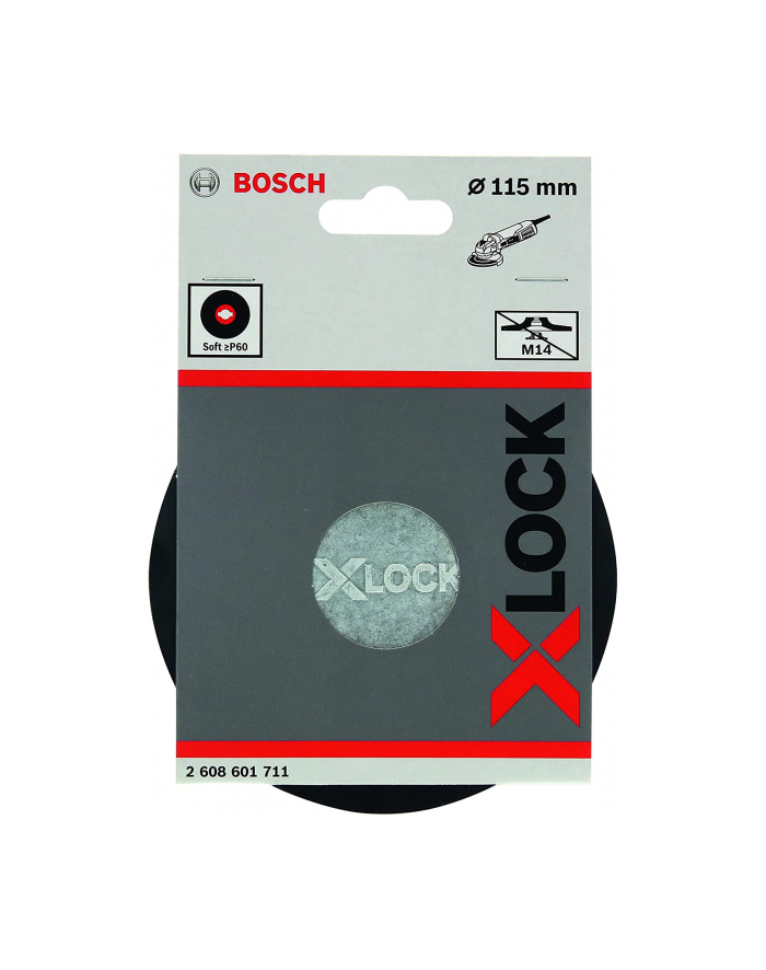 bosch powertools Bosch X-LOCK backing pad soft, O 115mm, sanding pad główny