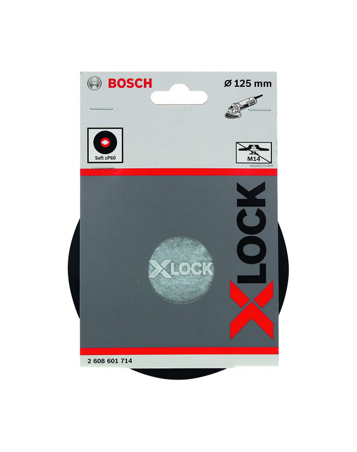 bosch powertools Bosch X-LOCK backing pad soft, O 125mm, sanding pad główny