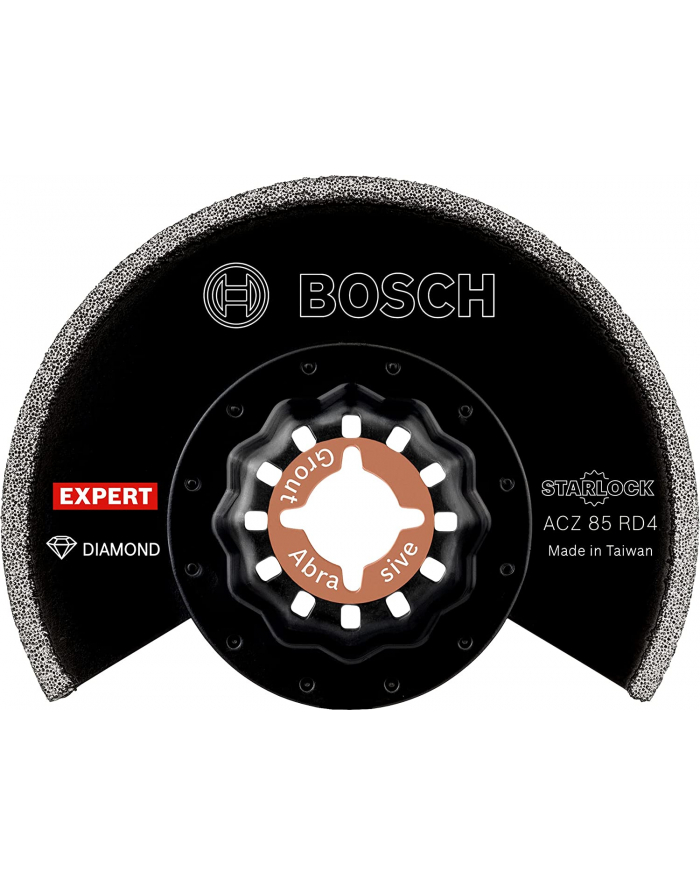 bosch powertools Bosch Expert diamond segment saw blade ACZ 85 RD4 Grout + Abrasive, ? 85mm (10 pieces) główny
