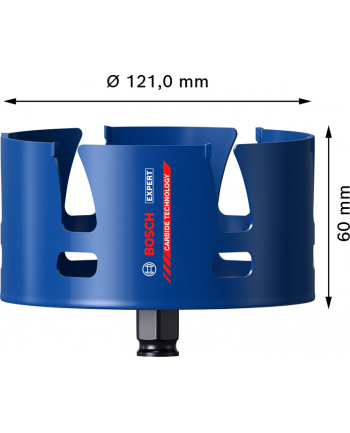 bosch powertools Bosch Expert hole saw 'Construction Material', ? 121mm