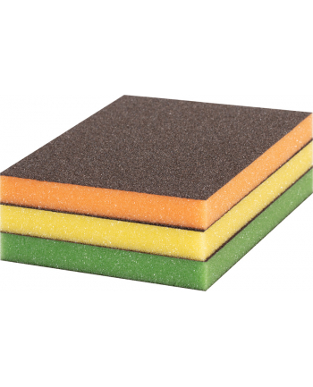 bosch powertools Bosch EXPERT S473 standard sanding pad set, 3 pieces, sanding sponge (multicolored, 98 x 120 x 13mm)