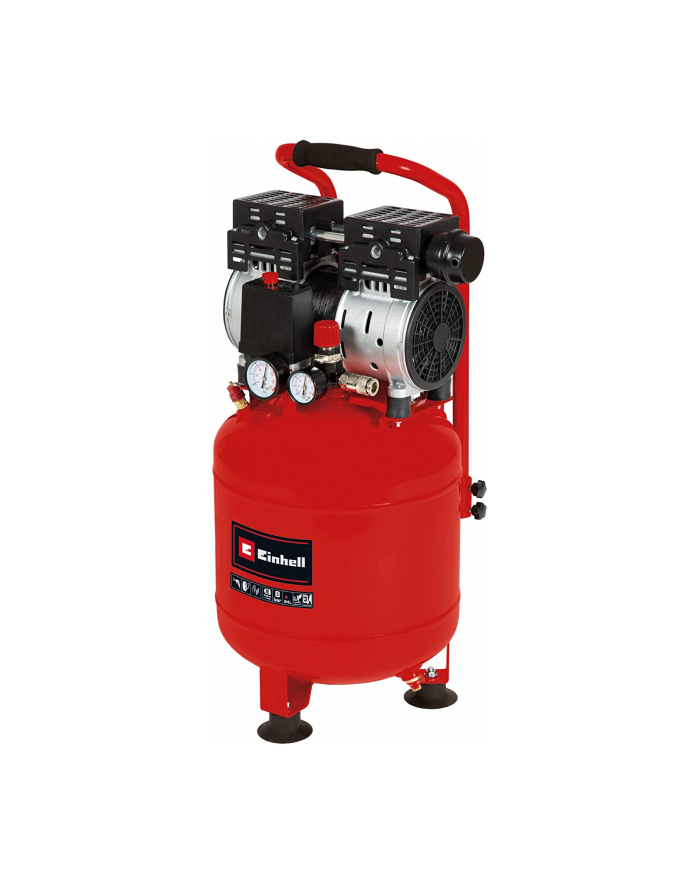 Einhell Compressor TE-AC 24 Silent (red/Kolor: CZARNY, 750 Watt) główny