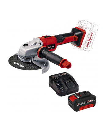 Einhell cordless angle grinder TE-AG 18/150 Li BL - Solo (red/Kolor: CZARNY, without battery and charger)