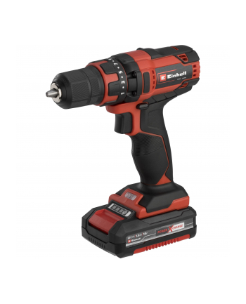 Einhell cordless drill TC-CD 18/35 Li, 18V (red/Kolor: CZARNY, Li-ion battery 1.5Ah)