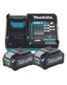 Makita Power Source Kit Li 40V 2.5Ah, charger (Kolor: CZARNY/blue, 2x battery BL4025, 1x quick charger DC40RA) - nr 2