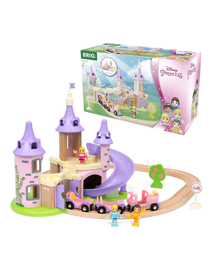BRIO Disney Princess Dream Castle Train Set główny