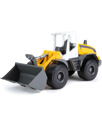 LENA WORXX wheel loader Liebherr L538 Litronic, toy vehicle (yellow/grey)