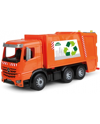 LENA WORXX Garbage truck Arocs, toy vehicle (orange/silver)