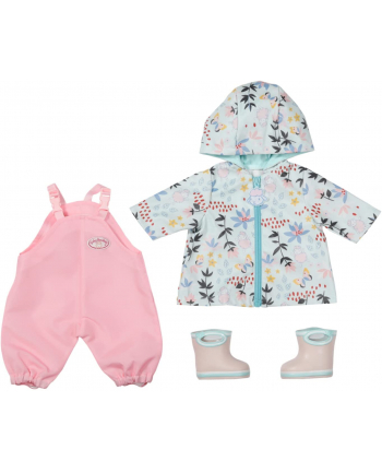 ZAPF Creation Baby Annabell rain set 43cm, doll accessories (overalls, raincoat and boots)