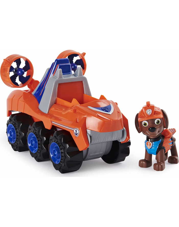 spinmaster Spin Master Paw Patrol Dino Rescue Zuma's Basic Vehicle, Toy Vehicle (Incl. Dog Figure and Surprise Dino) główny