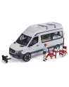 bruder Mercedes Benz Sprinter Camper with driver, model vehicle (Kolor: BIAŁY/Kolor: CZARNY) - nr 1