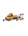 Bruder MB Sprinter municipal with light ' sound module, model vehicle (orange, including driver and accessories) - nr 4