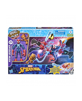 Hasbro Marvel Spider-Man Bend Space Mission Jet Play Figure