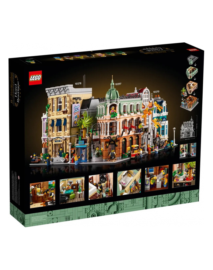 LEGO 10297 Creator Expert Boutique Hotel Construction Toy (Adult Model Kit, Modular Building) główny