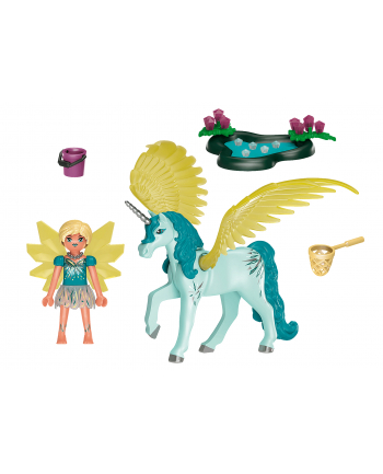 PLAYMOBIL 70809 Crystal Fairy with Unicorn Construction Toy