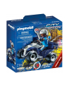 PLAYMOBIL 71092 Police Speed Quad Construction Toy - nr 1