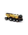 BRIO Golden battery locomotive with light and sound, railway - nr 3