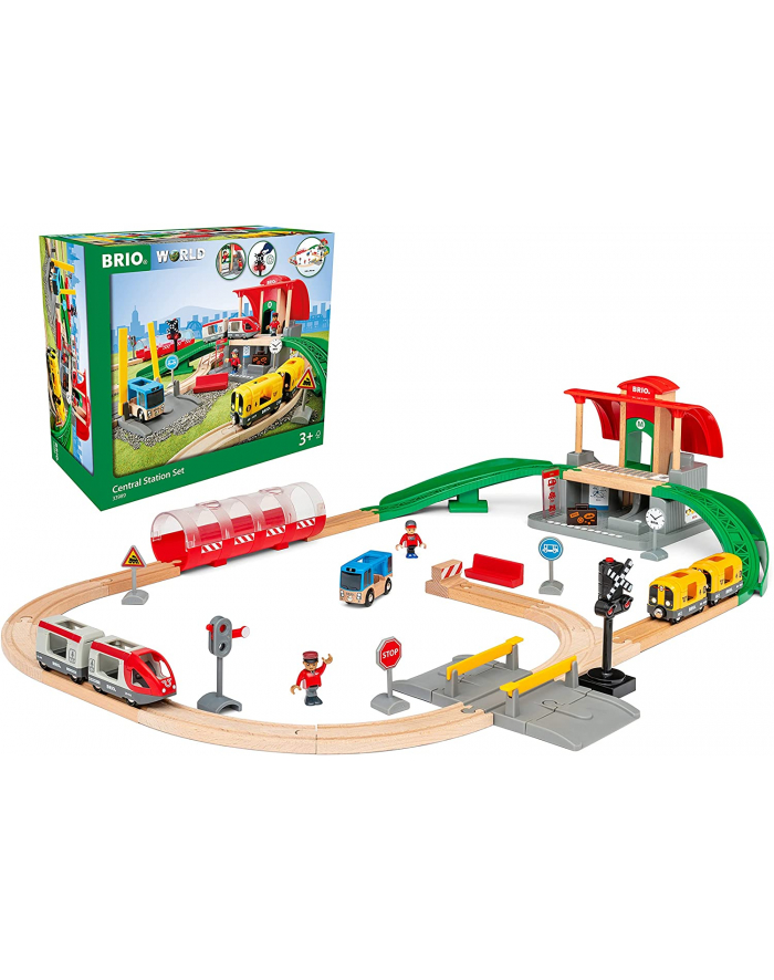 BRIO Large City Train Station Set główny