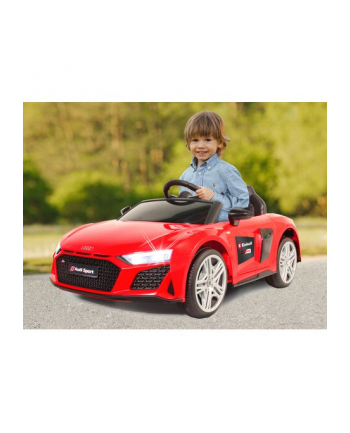 Jamara Ride-on Audi R8 Spyder, childrens vehicle (red, 18V, Einhell Power XChange)