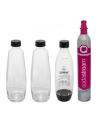 SodaStream Duo Value Pack Titan, Sparkling Water Maker (dark grey/stainless steel, incl. 2 glass bottles, plastic bottle, CO? cylinder) - nr 11