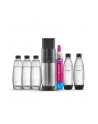 SodaStream Duo Value Pack Titan, Sparkling Water Maker (dark grey/stainless steel, incl. 2 glass bottles, plastic bottle, CO? cylinder) - nr 12