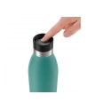 Emsa Bludrop Color insulated drinking bottle 0.7 liters, thermos bottle (petrol, stainless steel) - nr 6