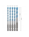 bosch powertools Bosch Expert HEX-9 MultiConstruction drill set, 5 pieces (O 5.5 / 6 / 7 / 8mm) - nr 4