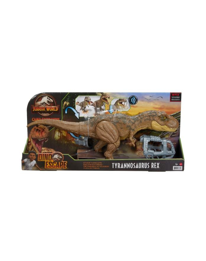 Jurassic World T-Rex Miażdżący krok GWD67 MATTEL główny