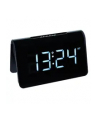 TFA Digital radio alarm clock ICON with Kolor: BIAŁY LED (Kolor: CZARNY) - nr 6