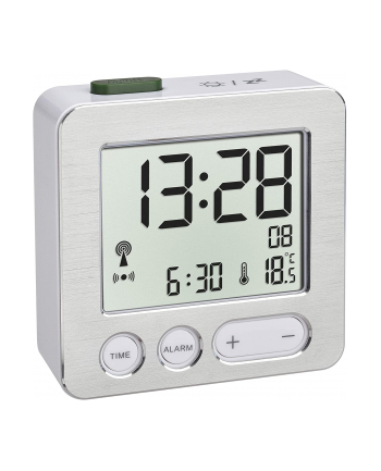 TFA Digital Radio Alarm Clock (Kolor: CZARNY)