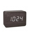 TFA design radio alarm clock in wood look CLOCCO (Kolor: CZARNY) - nr 2