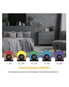 TFA light alarm clock with color changing mood light and room climate SOLUNA (Kolor: CZARNY/silver) - nr 2
