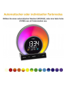 TFA light alarm clock with color changing mood light and room climate SOLUNA (Kolor: CZARNY/silver) - nr 5