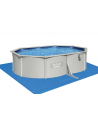 Bestway steel wall pool HYDRIUM set, 500 cm x 360 cm x 120 cm, swimming pool (light grey, with sand filter system) - nr 11