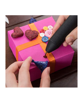 bosch powertools Bosch Cordless hot glue stick Gluey Cupcake Pink, hot glue gun (pink/Kolor: CZARNY, incl. 20 glue sticks)