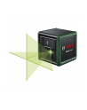 bosch powertools Bosch Cross line laser Quigo Green II, with clamp (green/Kolor: CZARNY, green laser lines, range 10 meters) - nr 13