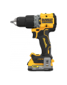 DeWALT POWERSTACK battery combo pack DCK2050E2T, 18 volts, with impact wrench, drill driver (yellow/Kolor: CZARNY, 2x POWERSTACK Li-Ion battery 1.7 Ah, in T STAK Box II) - nr 2