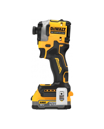 DeWALT POWERSTACK battery combo pack DCK2050E2T, 18 volts, with impact wrench, drill driver (yellow/Kolor: CZARNY, 2x POWERSTACK Li-Ion battery 1.7 Ah, in T STAK Box II)