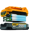 DeWALT POWERSTACK battery combo pack DCK2062E2T, 18 volts, with impact wrench, impact drill (yellow/Kolor: CZARNY, 2x POWERSTACK Li-Ion battery 1.7 Ah, in T STAK Box II) - nr 4