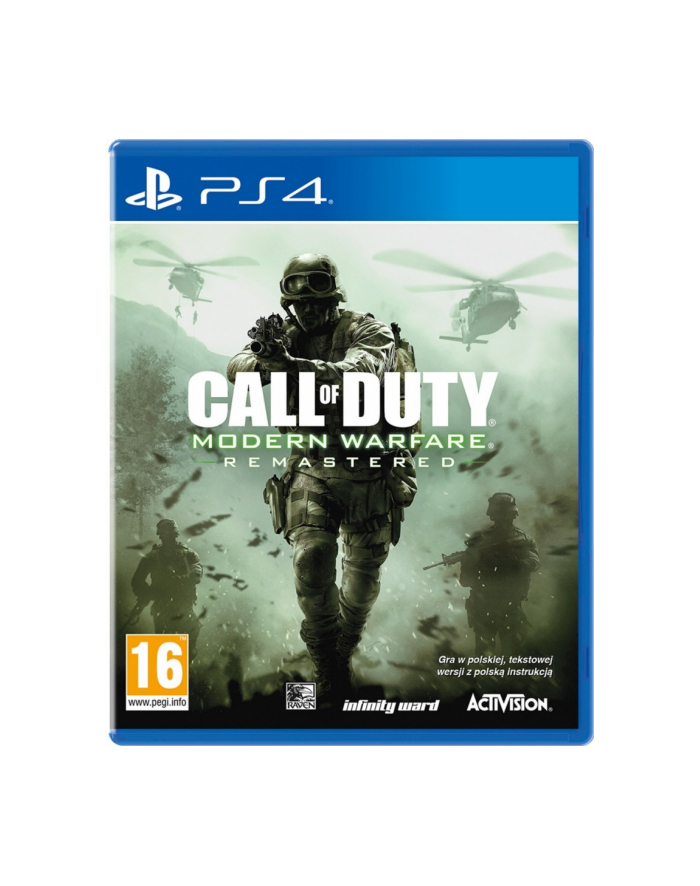 koch Gra PlayStation 4 Call of Duty Modern Warfare Remastered główny