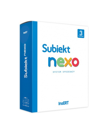 insert Oprogramowanie Subiekt NEXO 3 stanowiska SN3LE