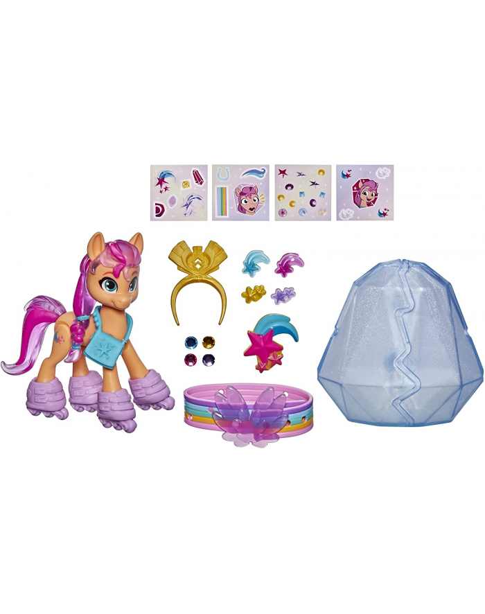 Hasbro My Little Pony - A New Generation Crystal Adventures Sunny Starscout Toy Figure (Multicolored) główny