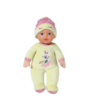 ZAPF Creation BABY born Sleepy for babies 30cm, doll (green, with rattle inside)