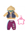 ZAPF Creation BABY born outfit with hoody 43cm, doll accessories (including clothes hanger) - nr 1