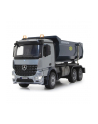 Jamara Dump truck Mercedes-Benz Arocs Metal Meiller, toy wehicle (silver/Kolor: CZARNY, 1:20) - nr 1
