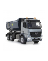 Jamara Dump truck Mercedes-Benz Arocs Metal Meiller, toy wehicle (silver/Kolor: CZARNY, 1:20) - nr 24